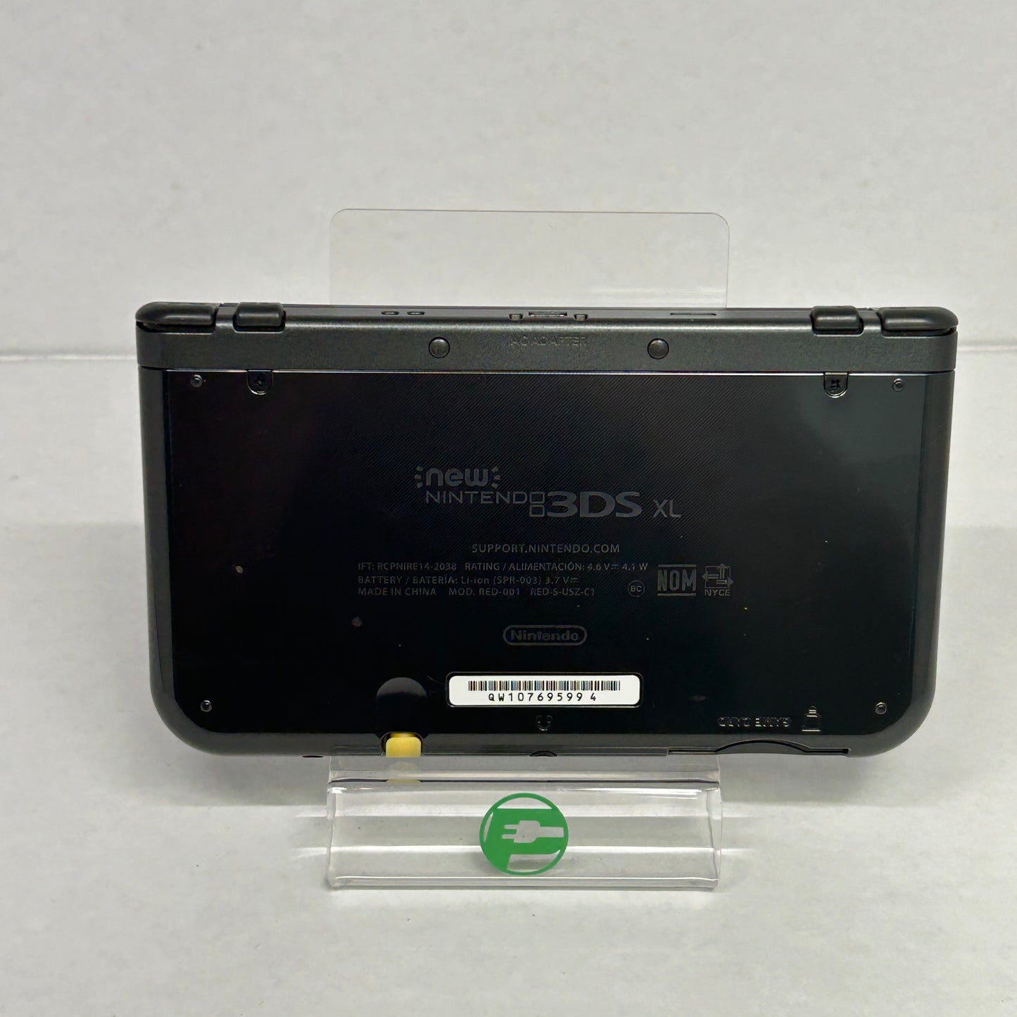 Nintendo 3DS XL Handheld Game Console RED-001 Black