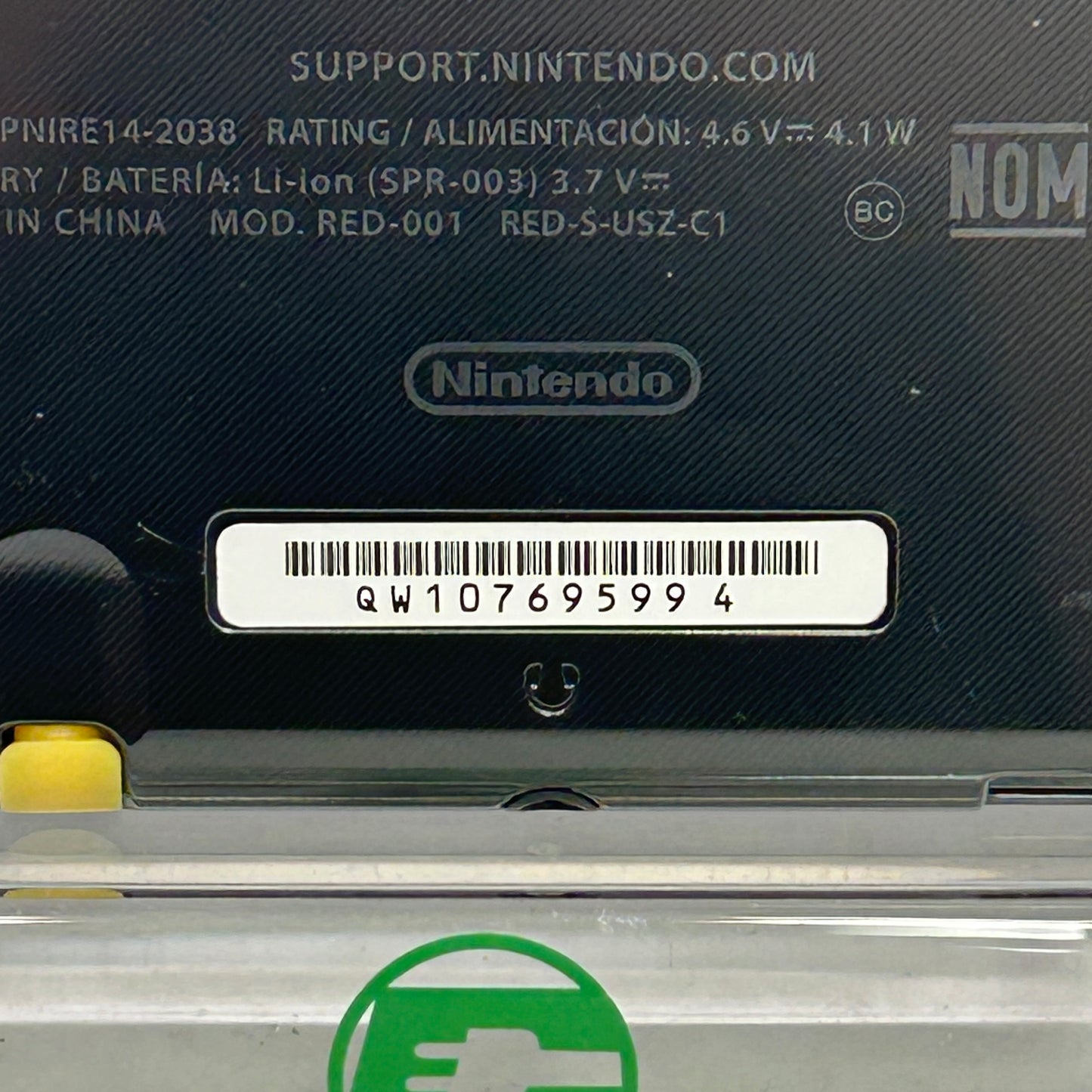 Nintendo 3DS XL Handheld Game Console RED-001 Black