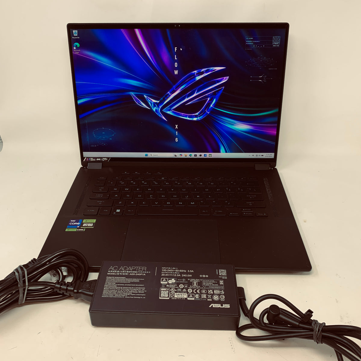 Asus ROG Flow X16 GV601V 16" i9-13900H 2.6GHz 32GB RAM 1TB SSD GeForce RTX 4060