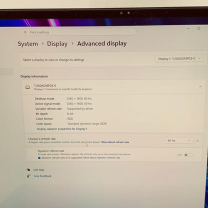 Asus ROG Flow X16 GV601V 16" i9-13900H 2.6GHz 32GB RAM 1TB SSD GeForce RTX 4060