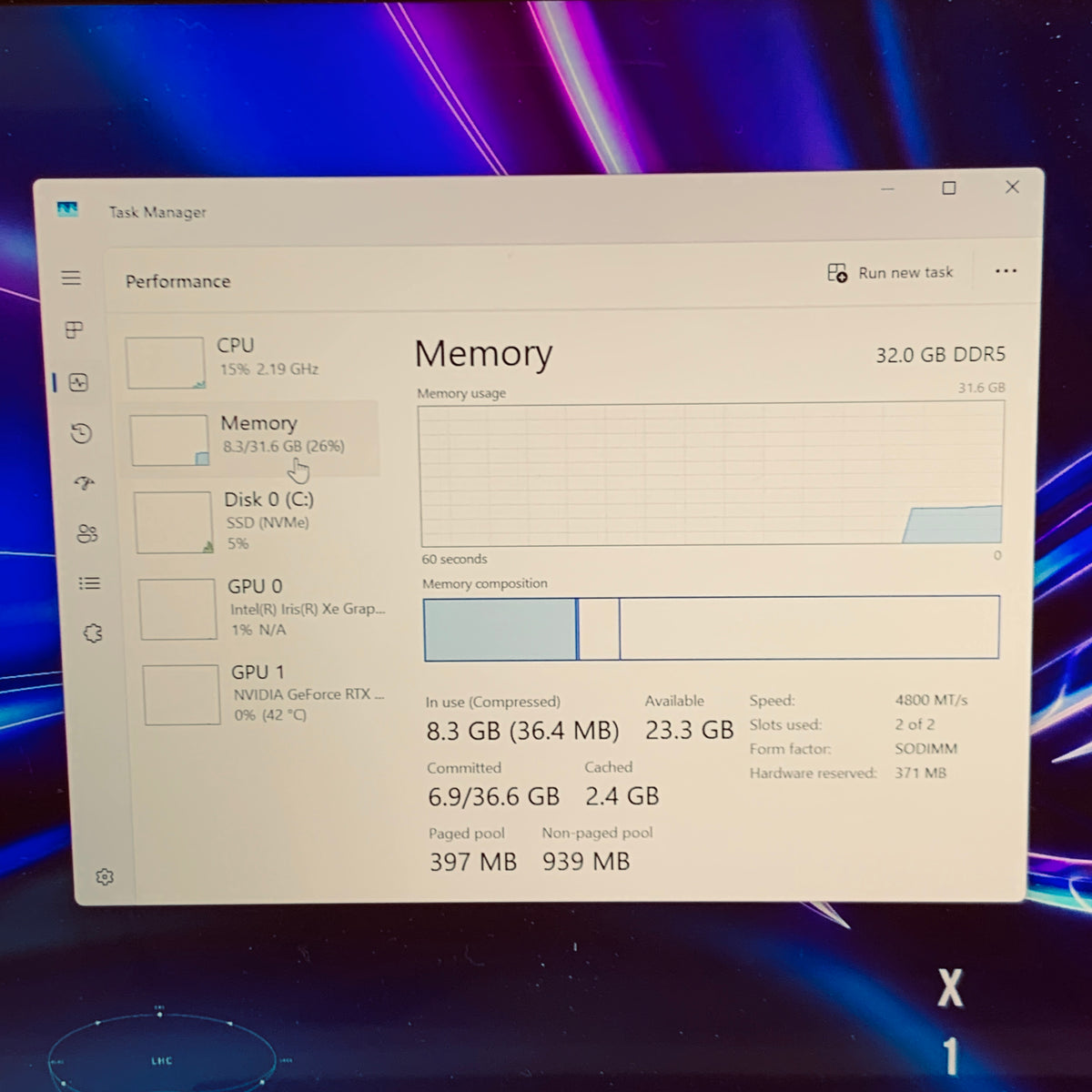 Asus ROG Flow X16 GV601V 16" i9-13900H 2.6GHz 32GB RAM 1TB SSD GeForce RTX 4060