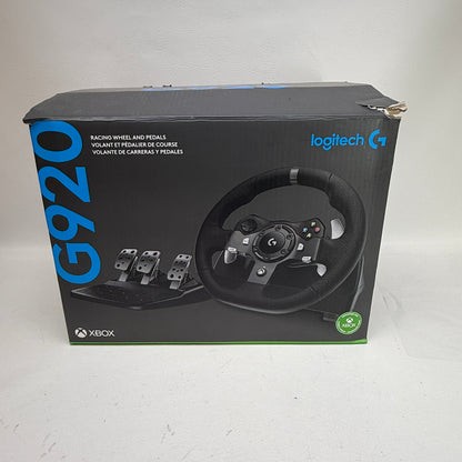 Logitech G920 Driving Force Racing Wheel & Pedals for Xbox Series X|S Xbox One 