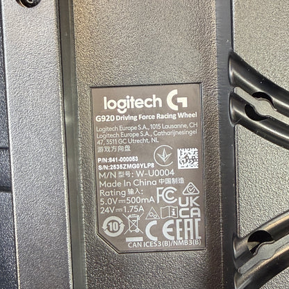 Logitech G920 Driving Force Racing Wheel & Pedals for Xbox Series X|S Xbox One 