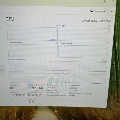 HP Pavilion Gaming Desktop Core i5-10400F 2.90GHz 16GB RAM 512GB SSD 2TB SSD 