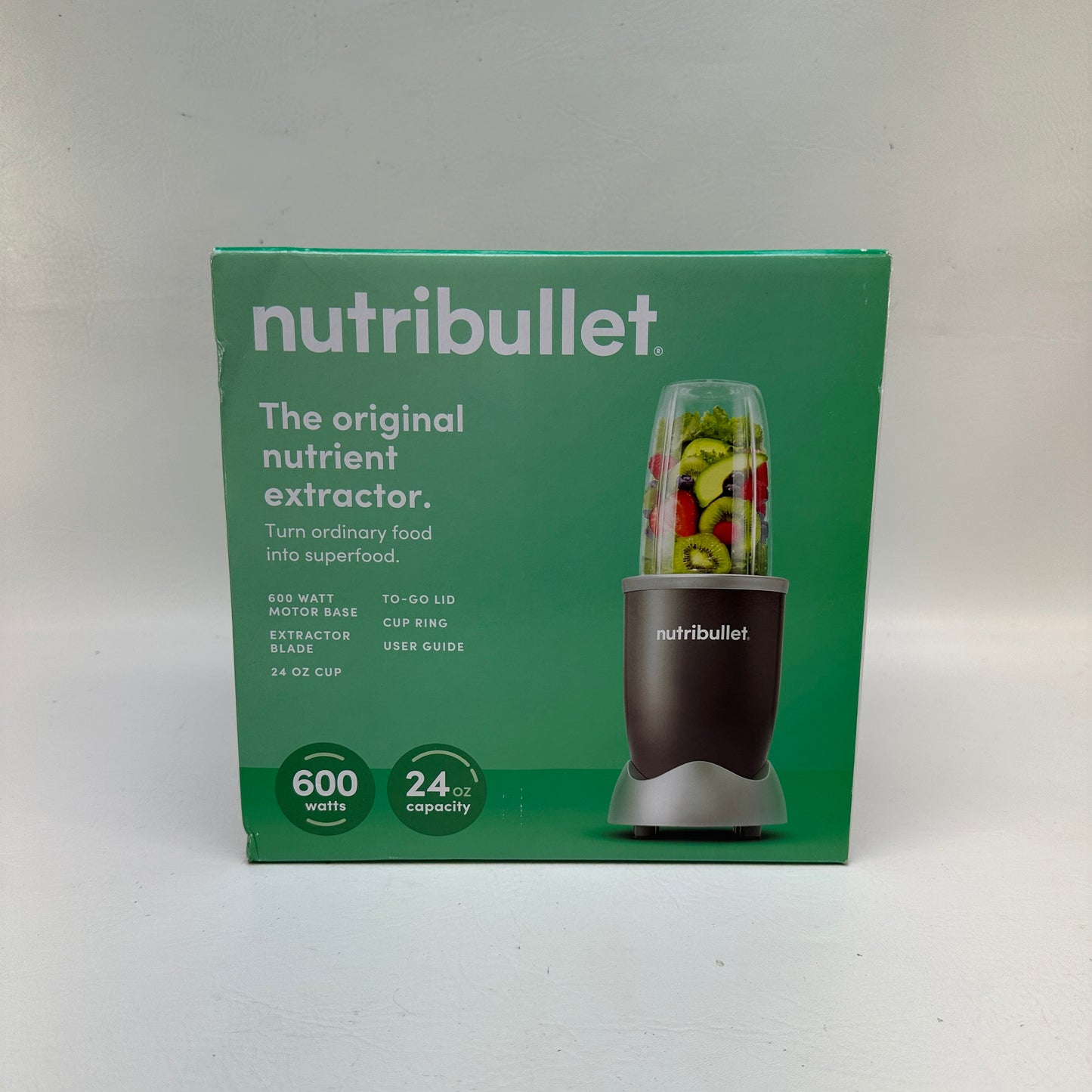 New Nutribullet 24oz Capacity Blender Personal Blender  NBR-0601