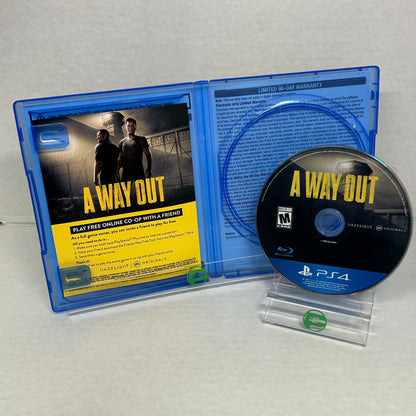 A Way Out (Sony PlayStation 4 PS4, 2018)