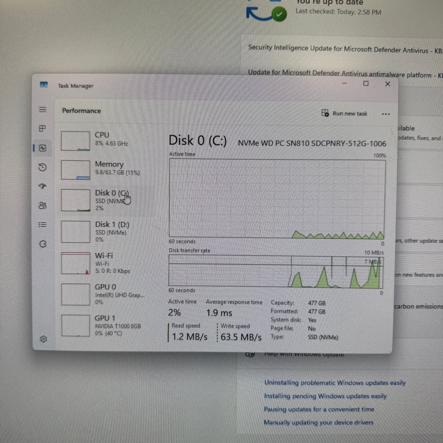 HP Z2 G9 AOCIQ3N i9-14900K 3.20GHz 64GB RAM 512GB SSD NVIDIA T1000