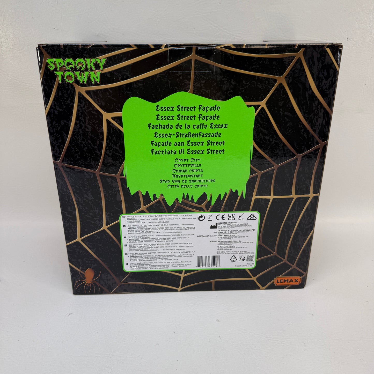 New Lemax Spooky Town Crypt City 65509