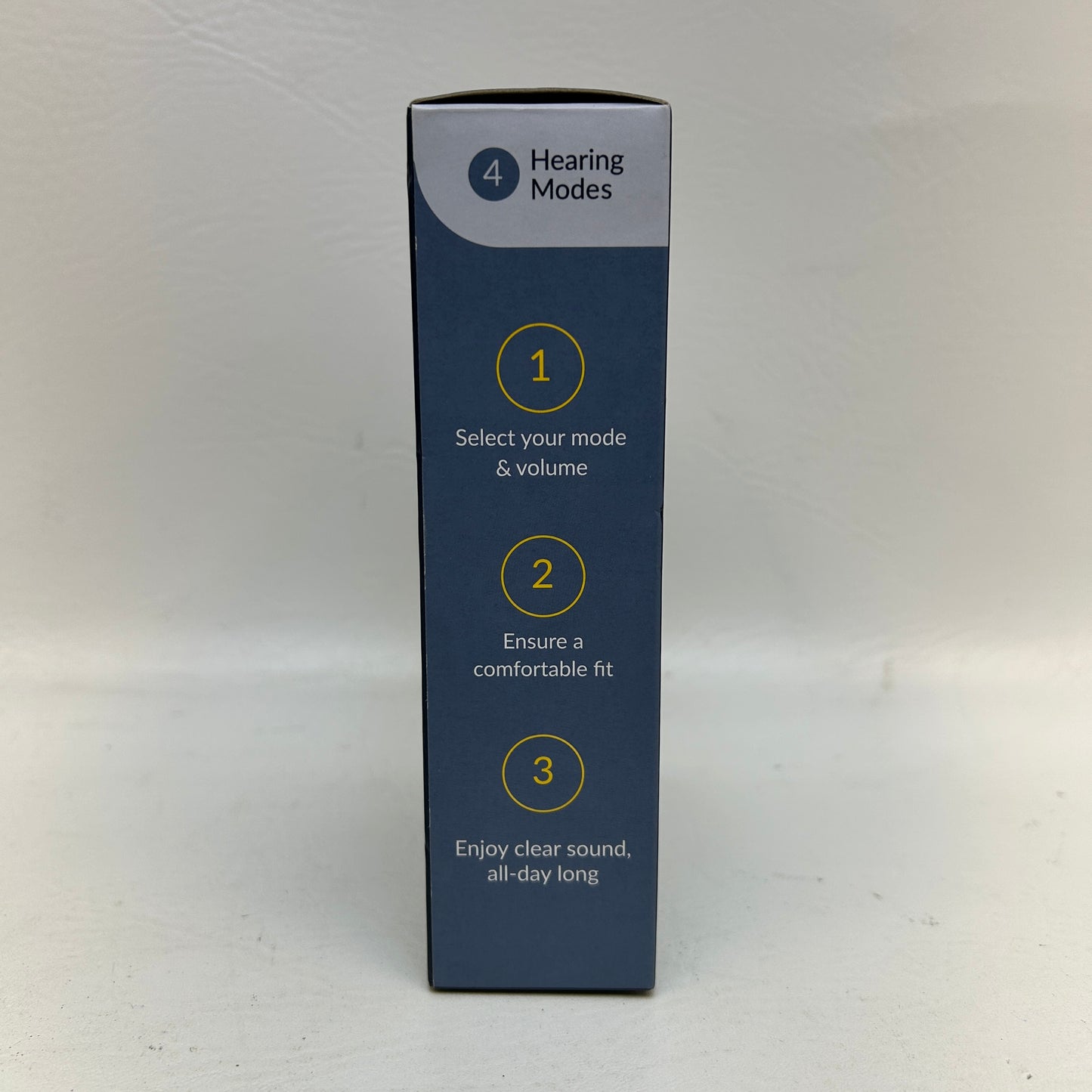 New Audien Atom Pro 2 OTC Hearing Aid Rechargeable Wireless Beige