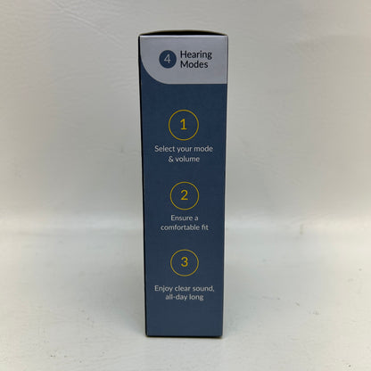 New Audien Atom Pro 2 OTC Hearing Aid Rechargeable Wireless Beige