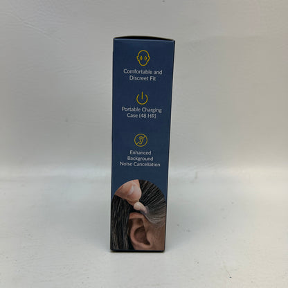 New Audien Atom Pro 2 OTC Hearing Aid Rechargeable Wireless Beige