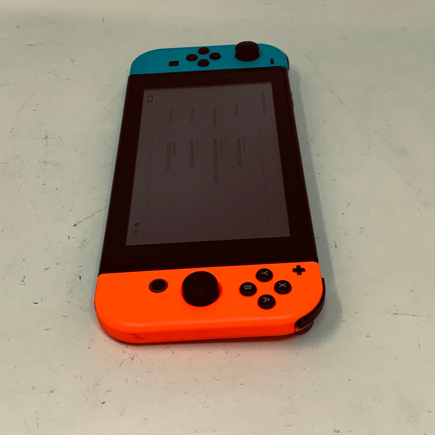 Nintendo Switch v1 Console Gaming System Only HAC-001 Red/Blue