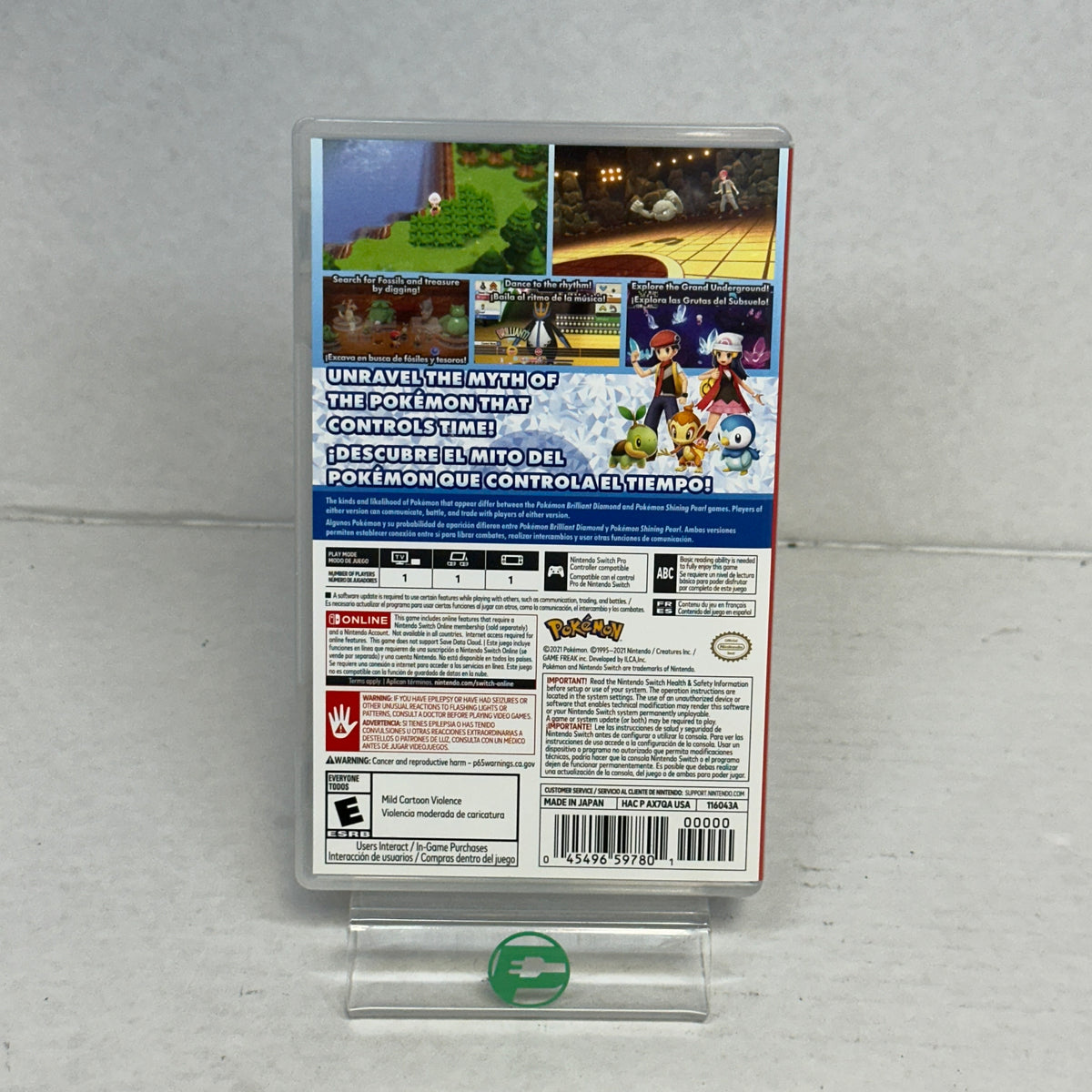 Pokemon Brilliant Diamond (Nintendo Switch, 2021)