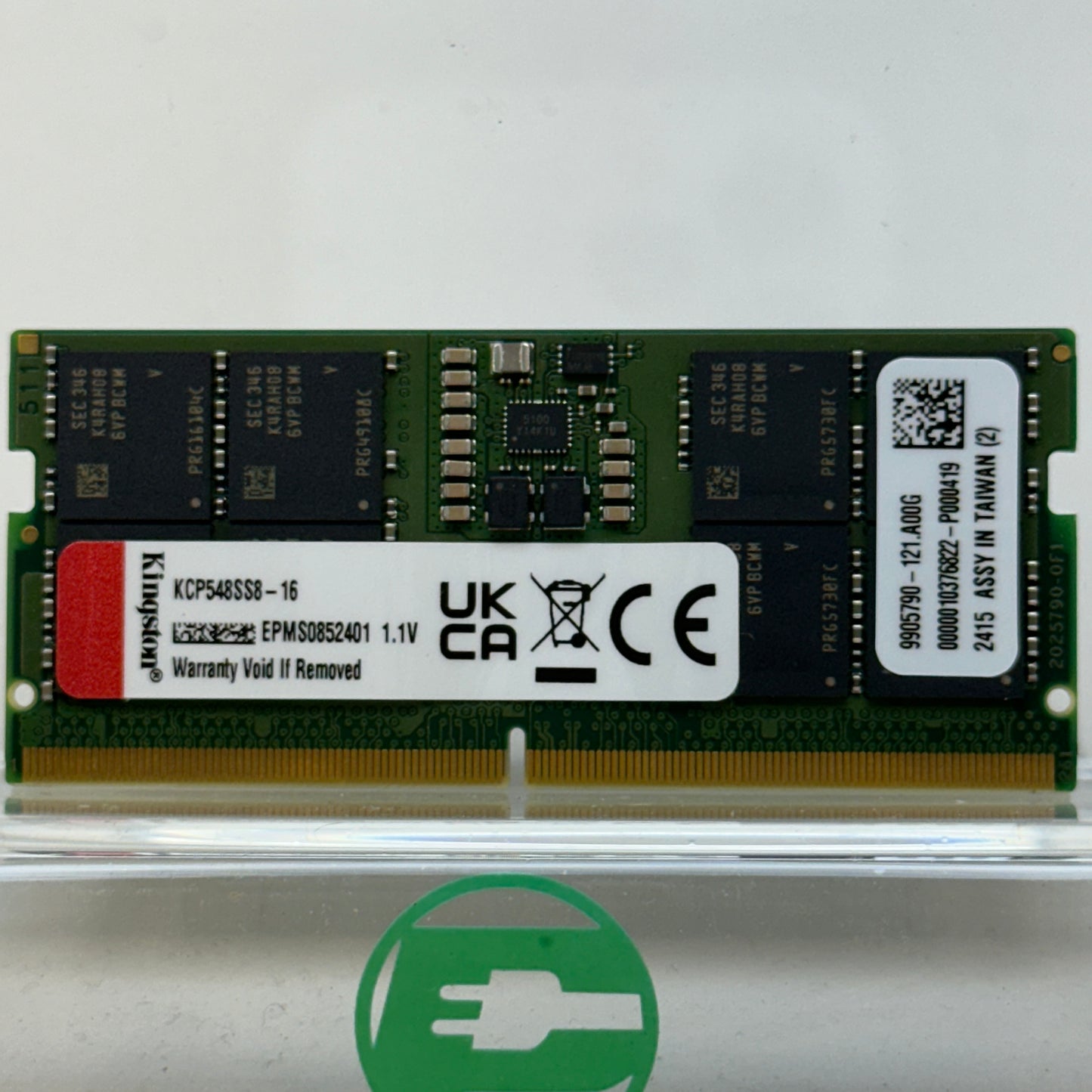 Kingston KCP548SS8-16 16GB (1x16GB) RAM DDR5 4800MHz