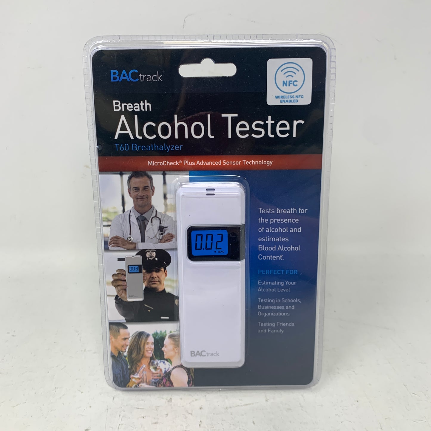 New BACtrack T60 Breathalyzer Alcohol Detector