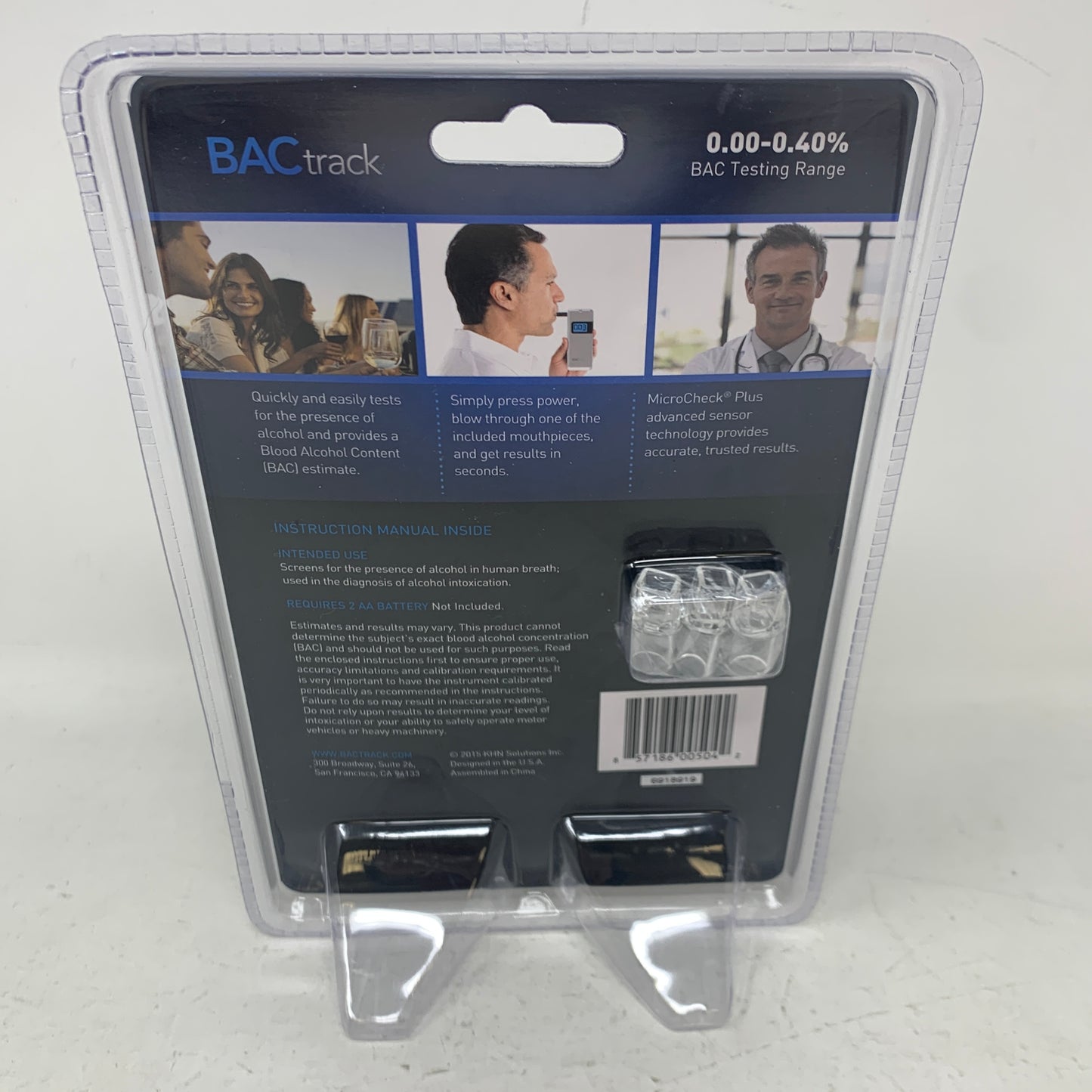 New BACtrack T60 Breathalyzer Alcohol Detector