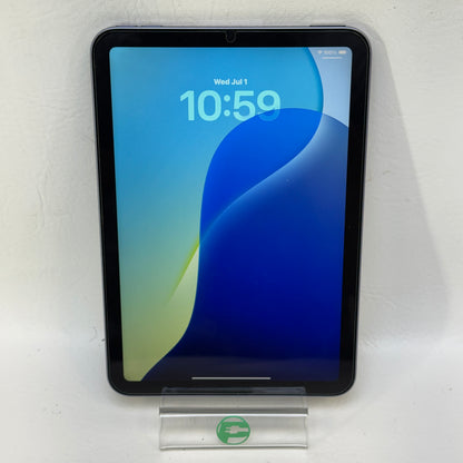 WiFi Only Apple iPad Mini 6th Gen 64GB Purple MK7R3LL/A