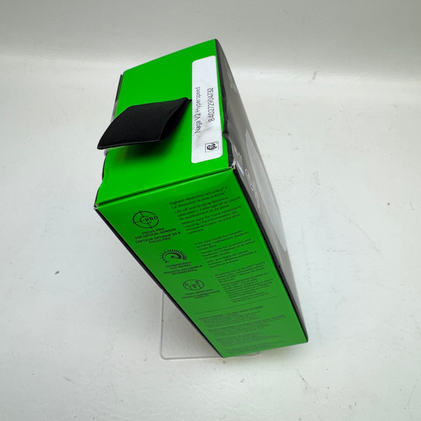 New Razer NAGA V2 Hyperspeed HyperSpeed Wireless Gaming Mouse RZ01-03600100-R3U1