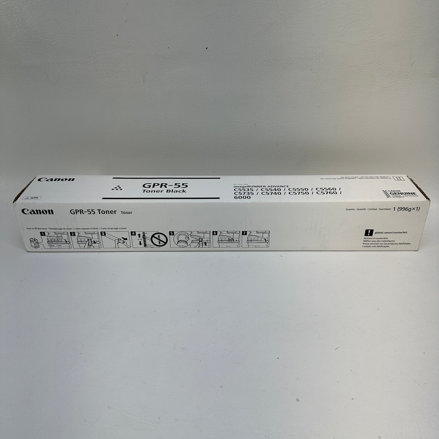 New Canon GPR-55 Black Toner Cartridge