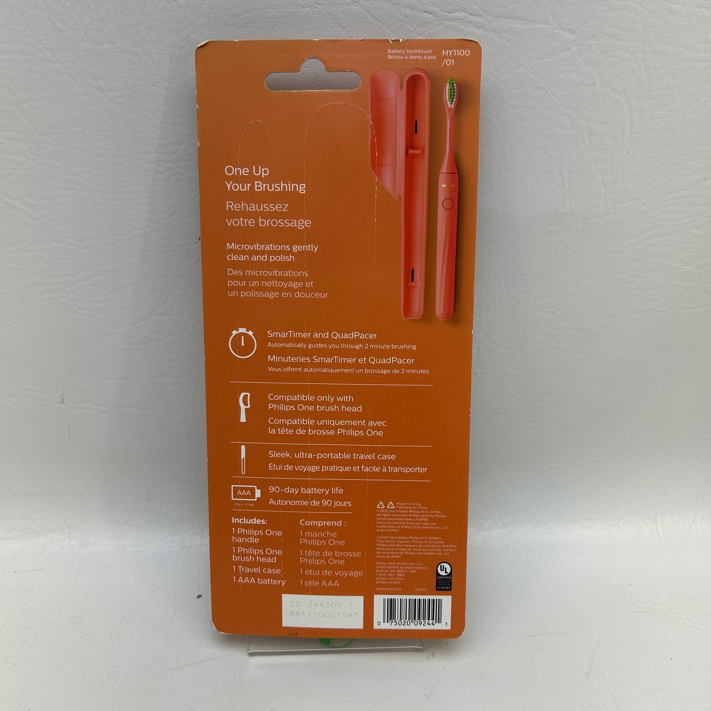 New Philips One Battery Toothbrush HY1100/01