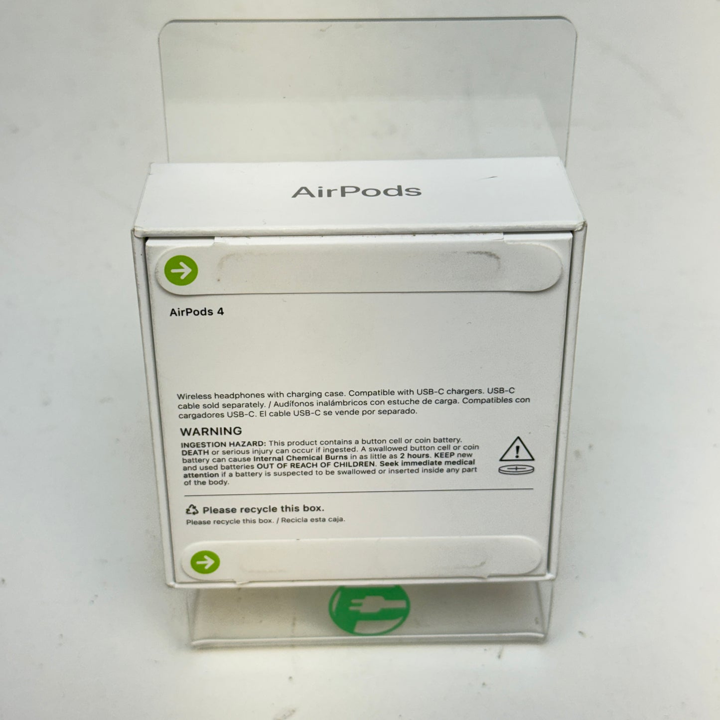 New Apple AirPods 4th Gen with Charging Case A3053 A3050 A3058 PXP73LL/A