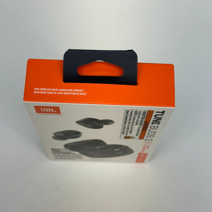New JBL Tune Buds 2 Noise Cancelling True Wireless Headphones Black JBLTBUDSBLKAM