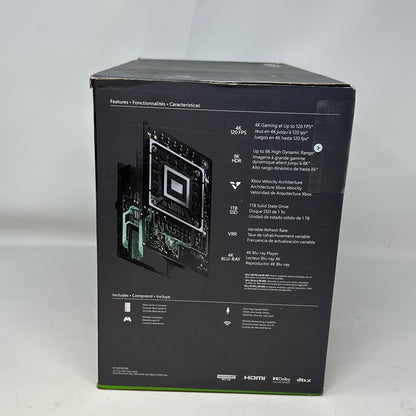 New Microsoft Xbox Series X 1TB Console Gaming System Only Carbon Black 1882