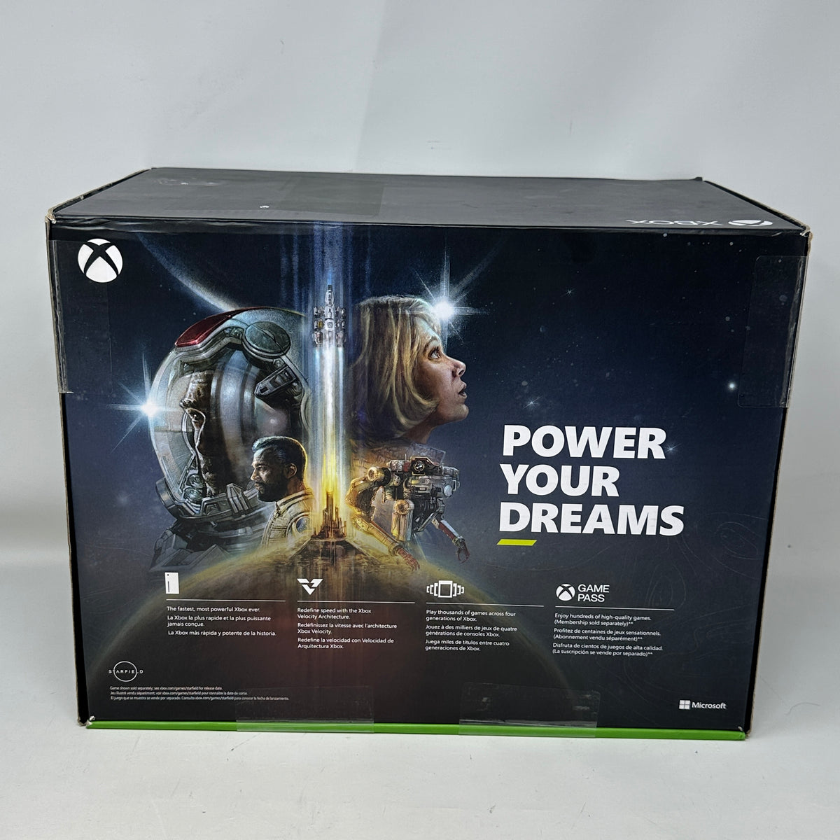 New Microsoft Xbox Series X 1TB Console Gaming System Only Carbon Black 1882
