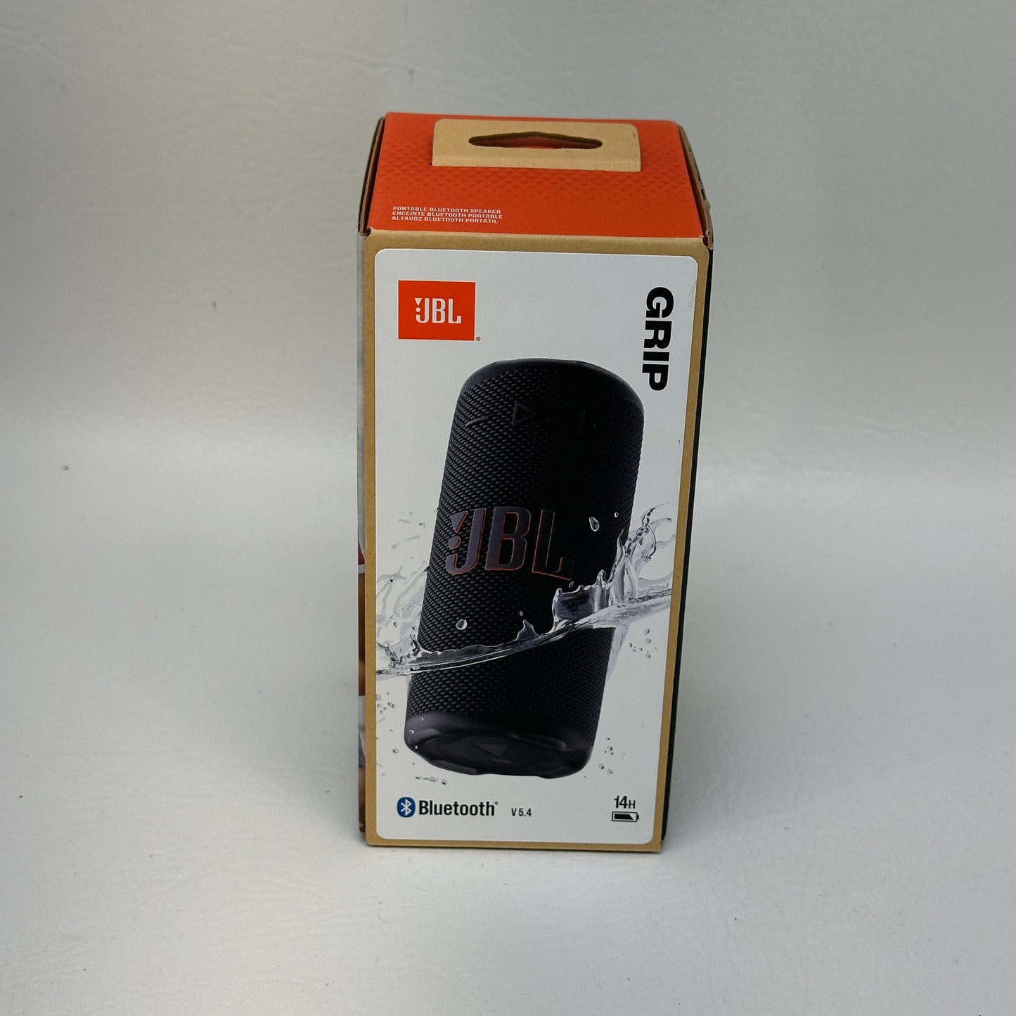 New JBL Grip Portable Wireless Bluetooth Speaker Black JBLGRIPBLKAM