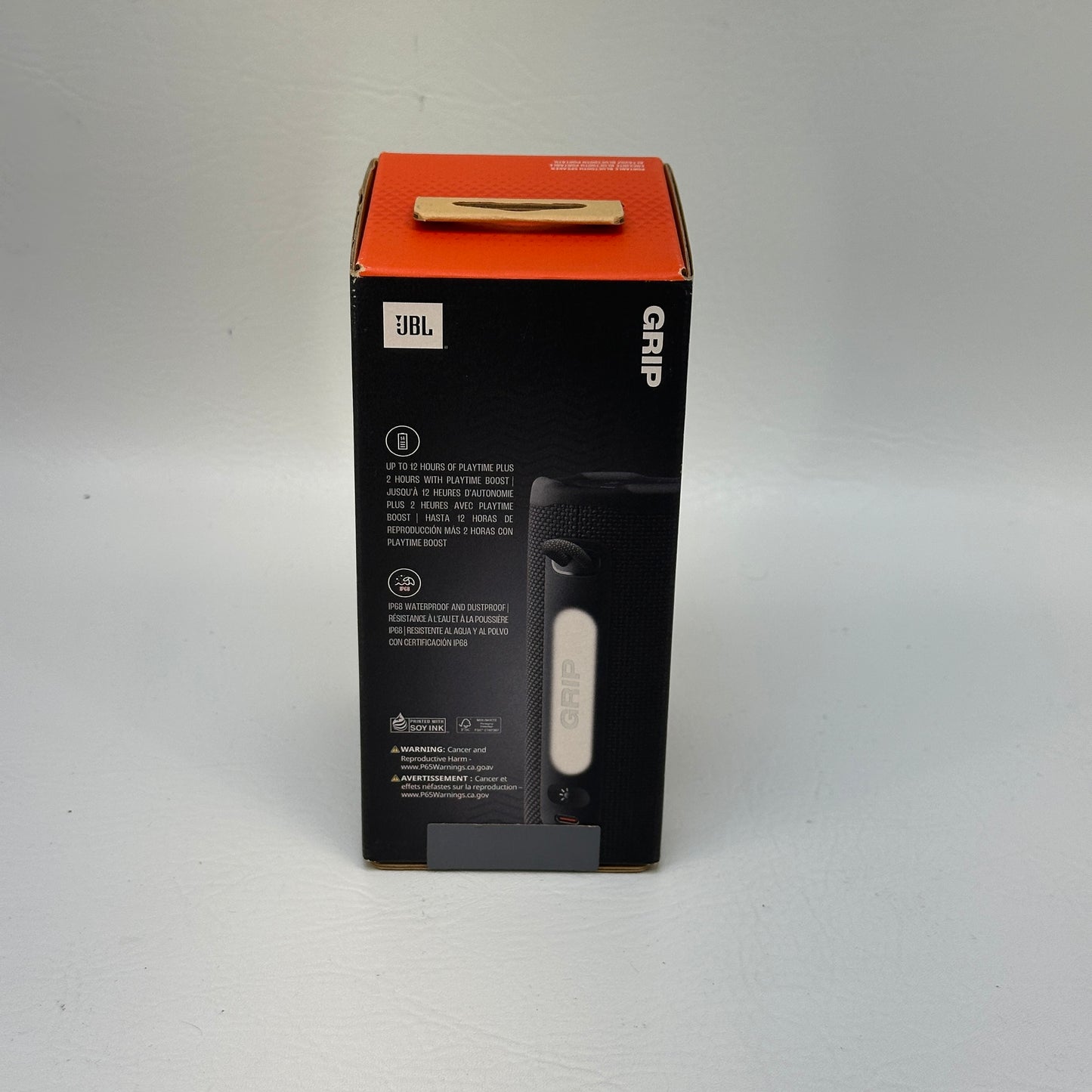 New JBL Grip Portable Wireless Bluetooth Speaker Black JBLGRIPBLKAM
