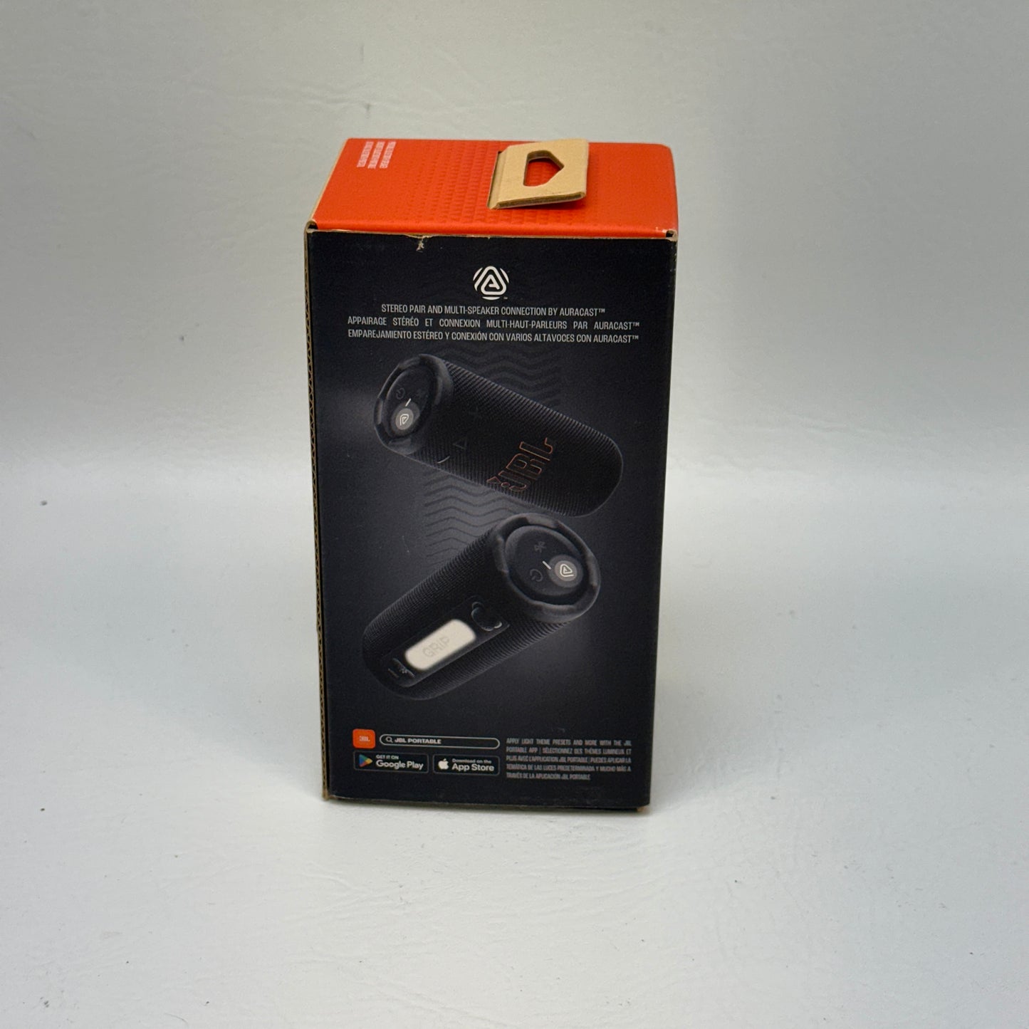 New JBL Grip Portable Wireless Bluetooth Speaker Black JBLGRIPBLKAM