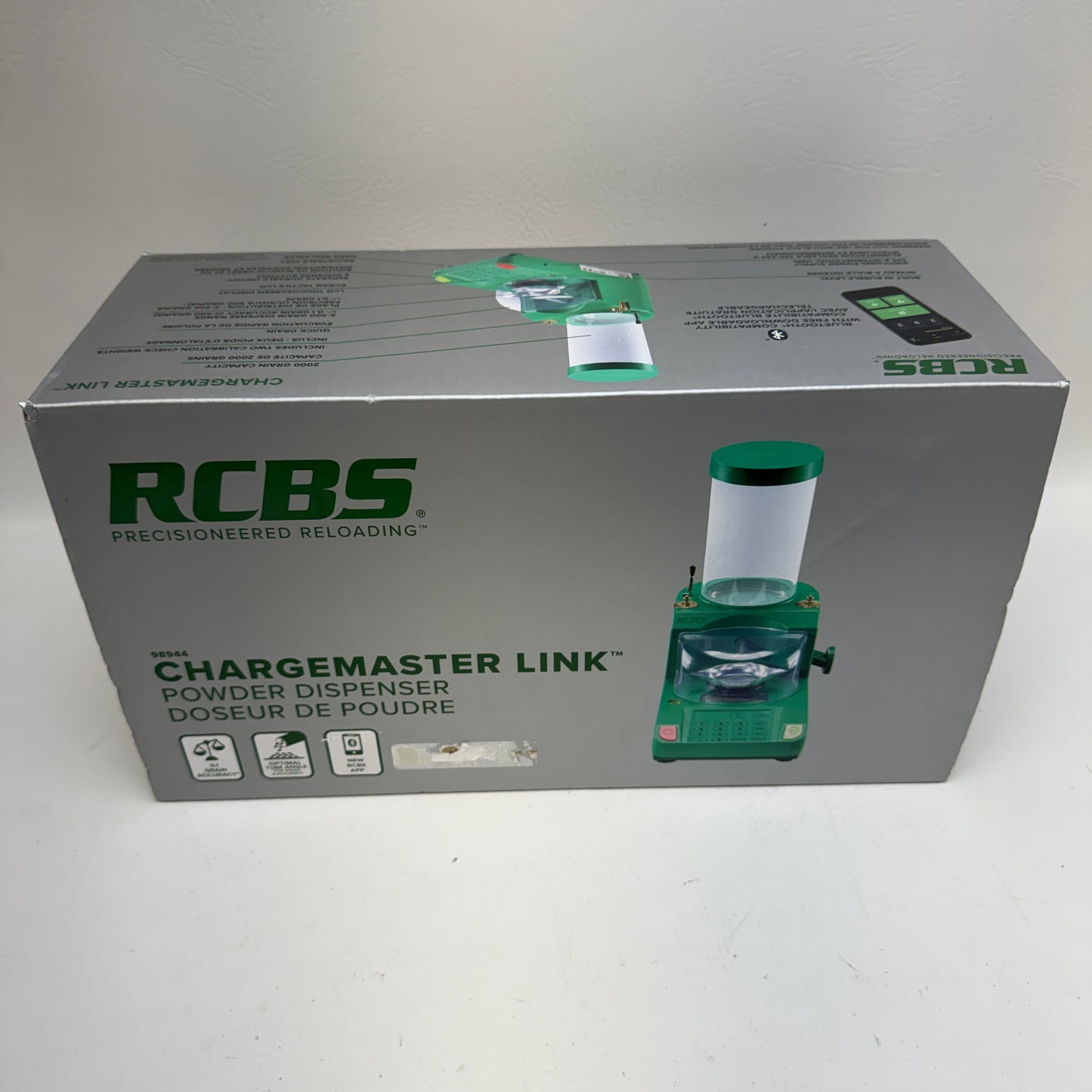 New RCBS Chargemaster Link  Electronic Powder Dispenser 98944