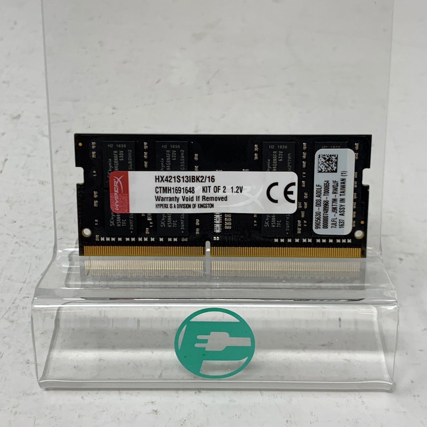 Kingston HyperX Impact 8GB (1x8GB) DDR4 2133MHz SODIMM Laptop RAM HX421S13IBK2/16