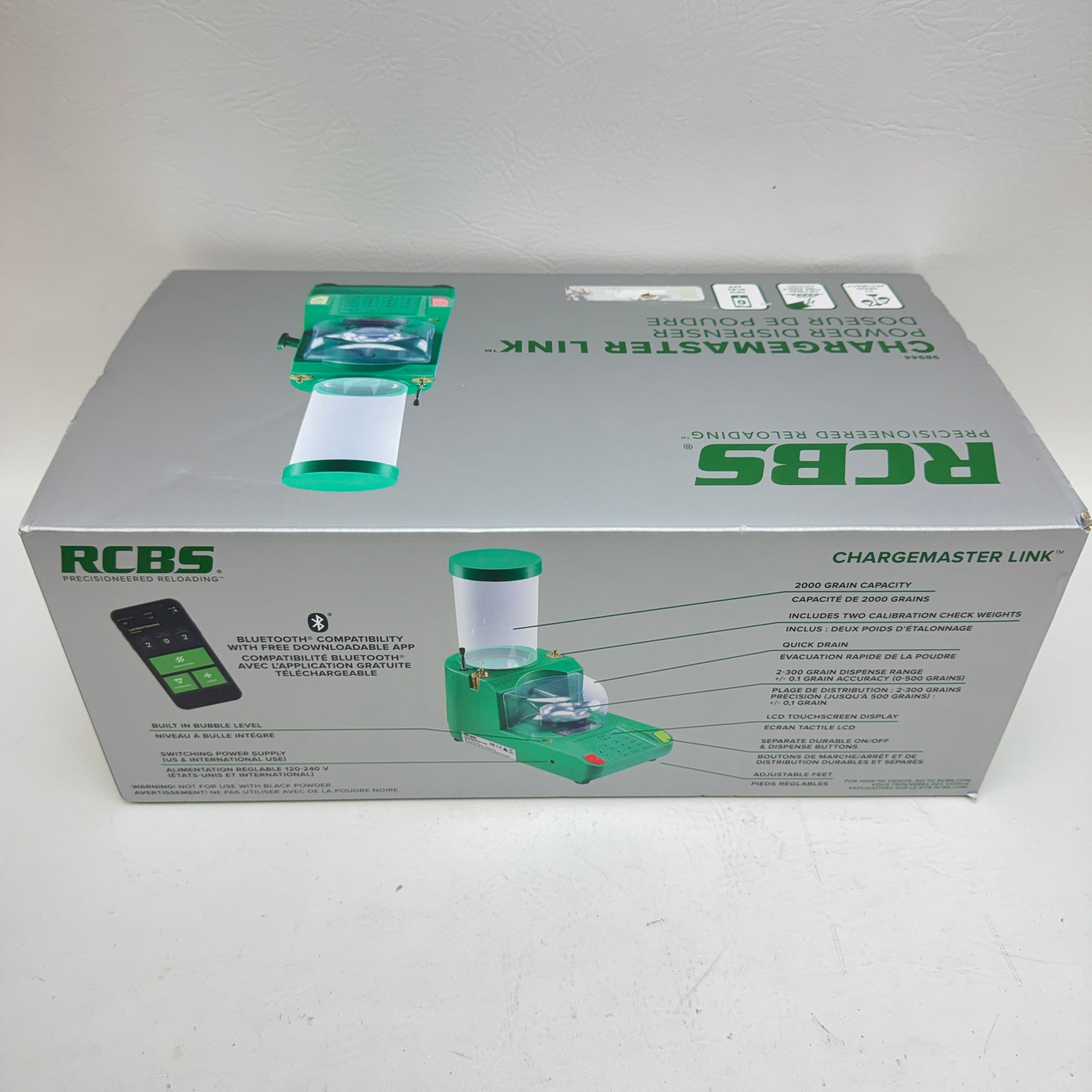 New RCBS Chargemaster Link  Electronic Powder Dispenser 98944