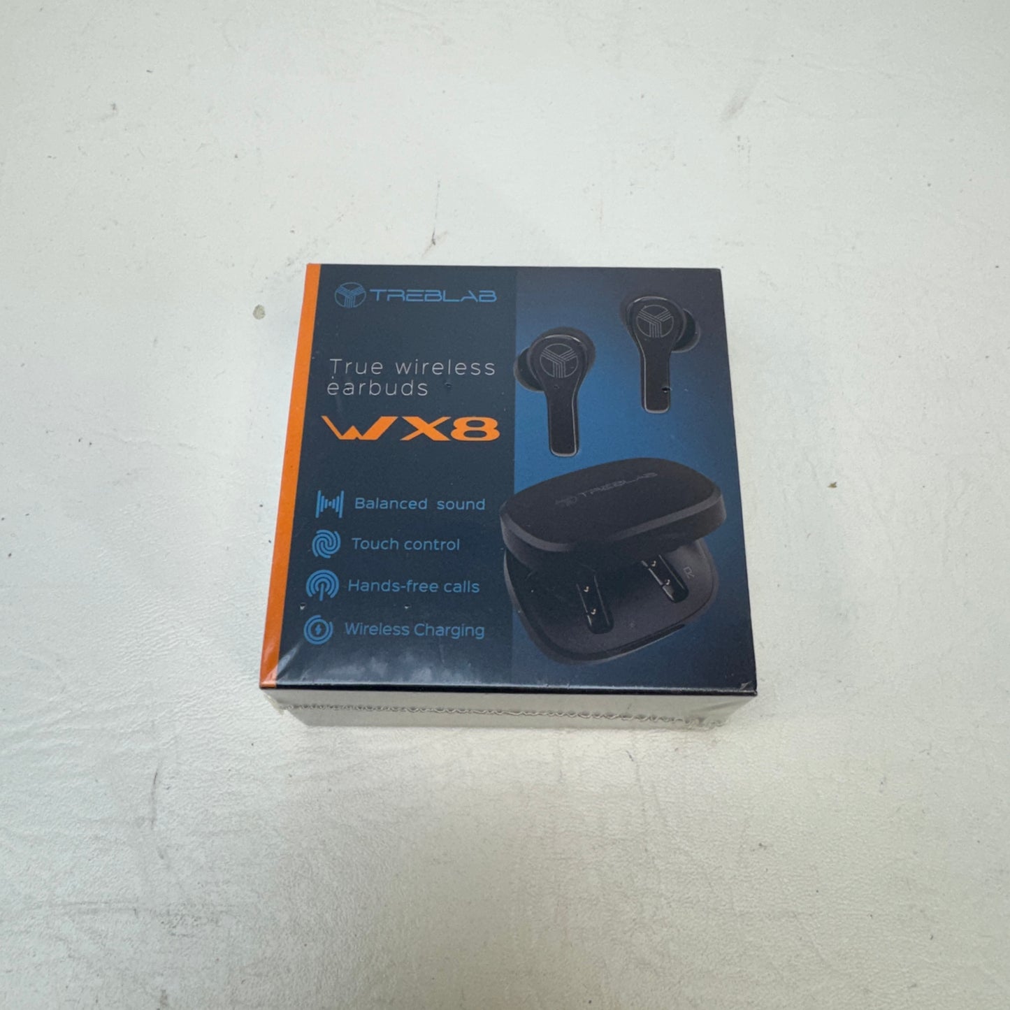 New Treblab WX8 True Wireless Earbuds Black