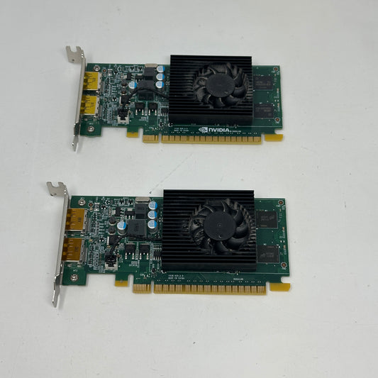 Lot of 2 NVIDIA GeForce GT 720 Micro Star 2GB GDDR5 Graphics Card MS-V338