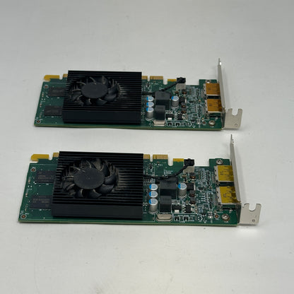 Lot of 2 NVIDIA GeForce GT 720 Micro Star 2GB GDDR5 Graphics Card MS-V338