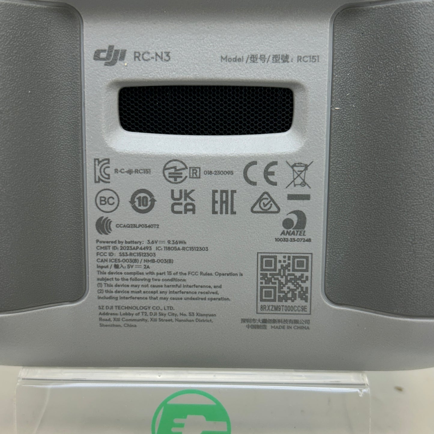 DJI RC-N2 Remote Controller RC151 for Air 3, Air 3S & Mini 4 Pro