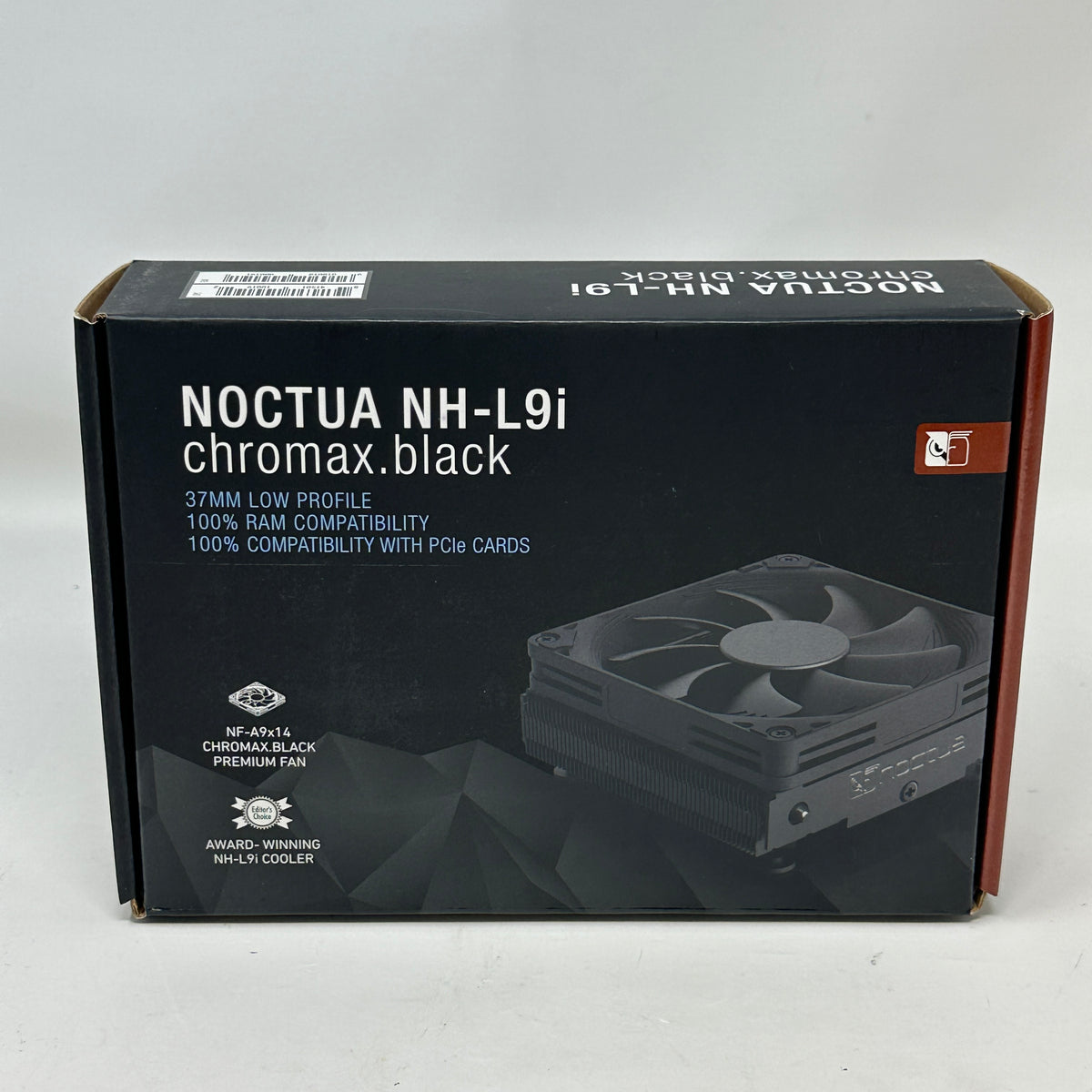 New Noctua NH-L9i chromax.black NH-L9I CH.BK Low Profile CPU Cooler SFF Mini ITX