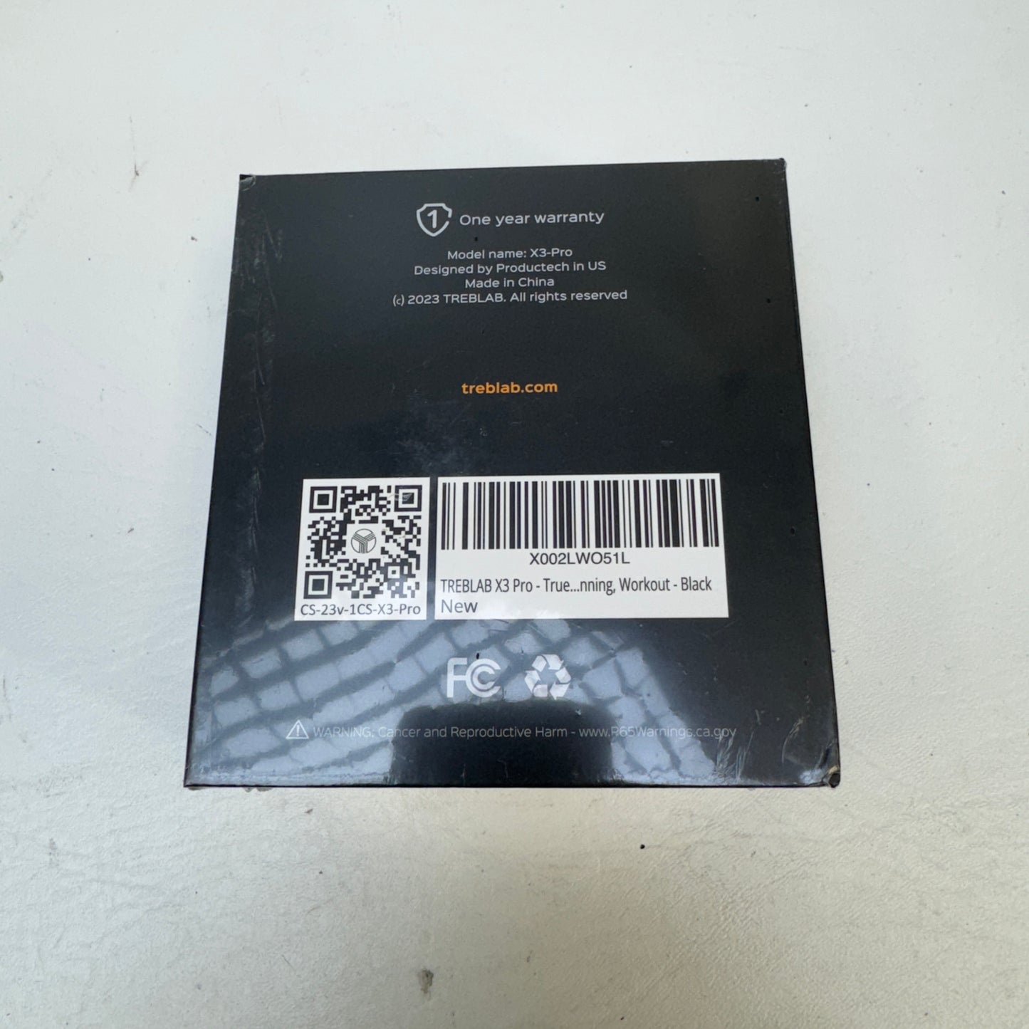 New Trebleb X3 Pro Wireless Bluetooth Earbuds Black