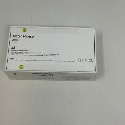 New Apple Magic Smart Wireless Mouse USB-C A3204 White