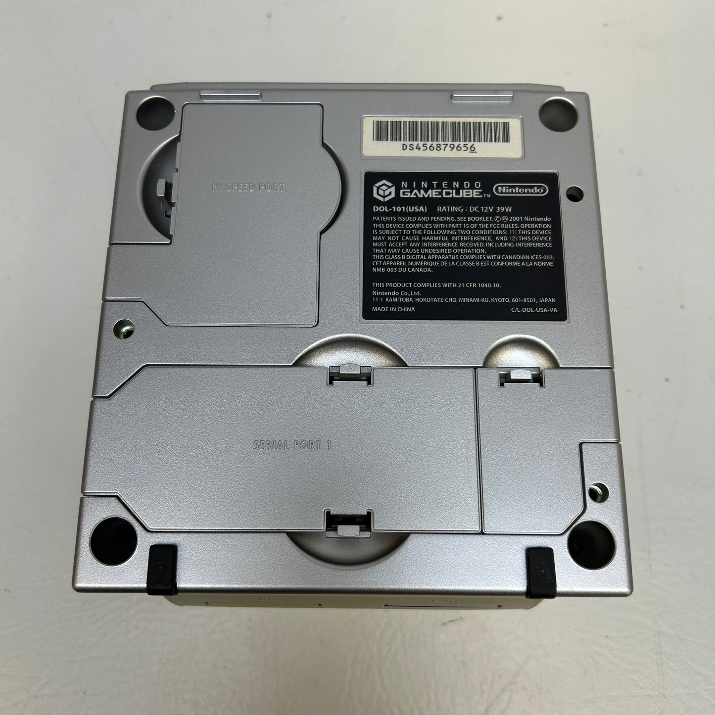 Nintendo GameCube Console Gaming System DOL-101 Silver