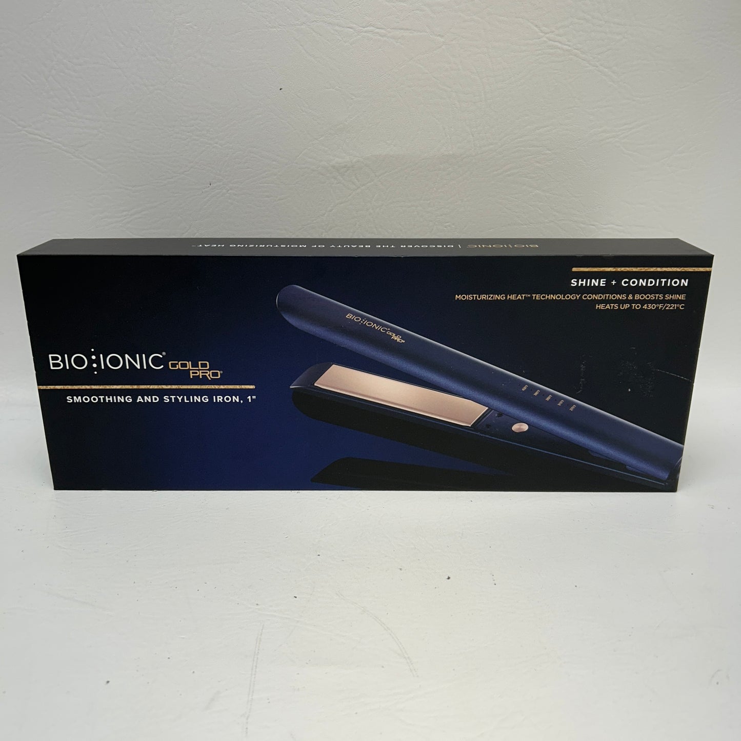 New Bio Ionic GoldPro 1" Smoothing & Styling Iron