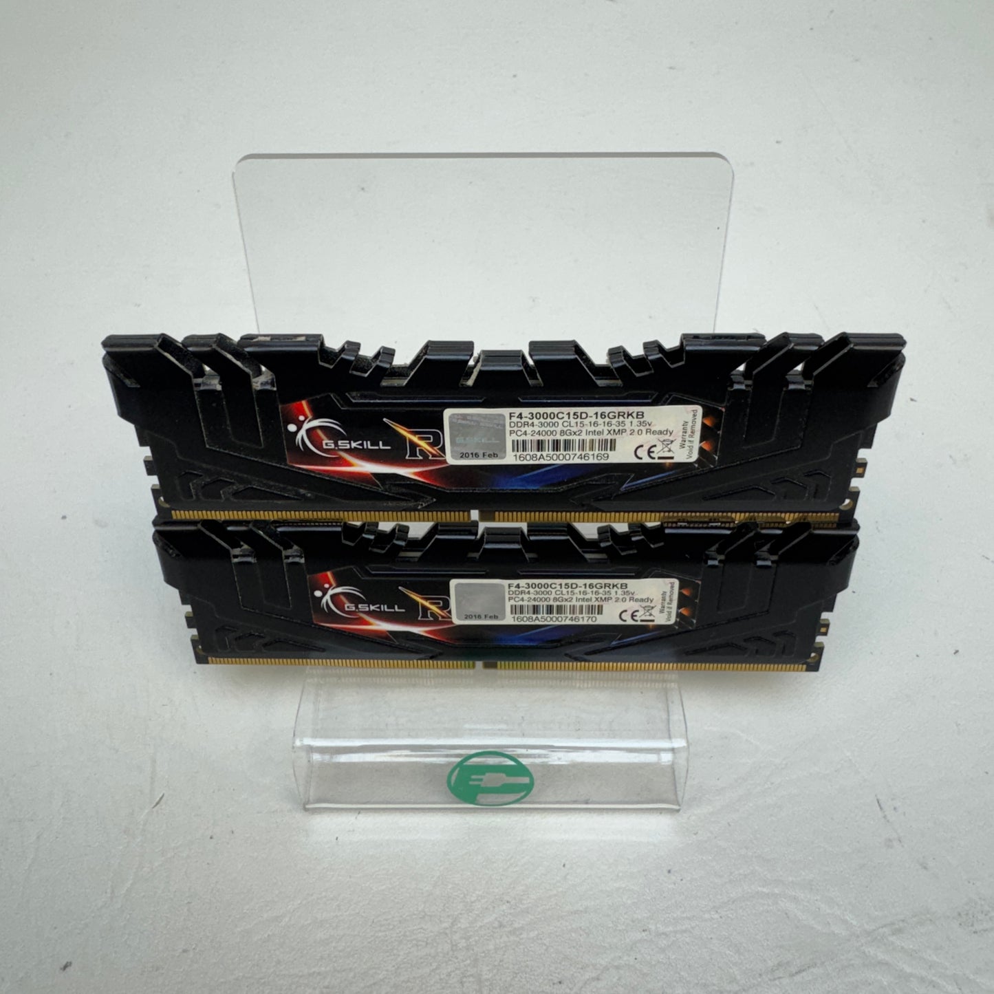 G.Skill RipJaws 4 16GB (2x8GB) RAM DDR4 3000MHz F4-3000C15D-16GRKB