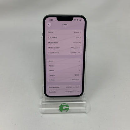 Factory Unlocked Apple iPhone 13 128GB Green MNG33LL/A