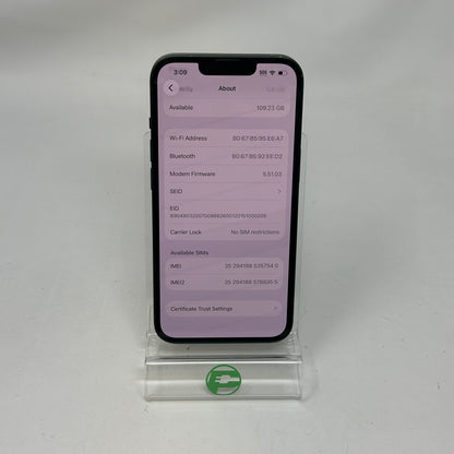 Factory Unlocked Apple iPhone 13 128GB Green MNG33LL/A