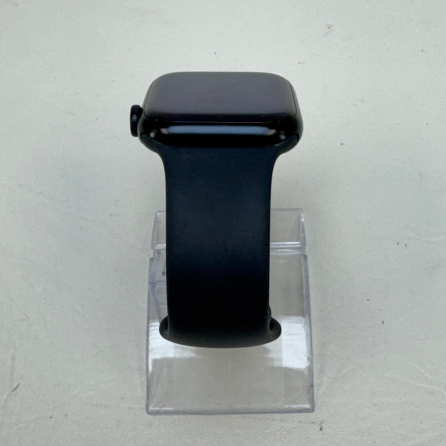 Unlocked Apple Watch Series 8 45MM Midnight Stainless Steel Black Sport Band MNVL3LL/A