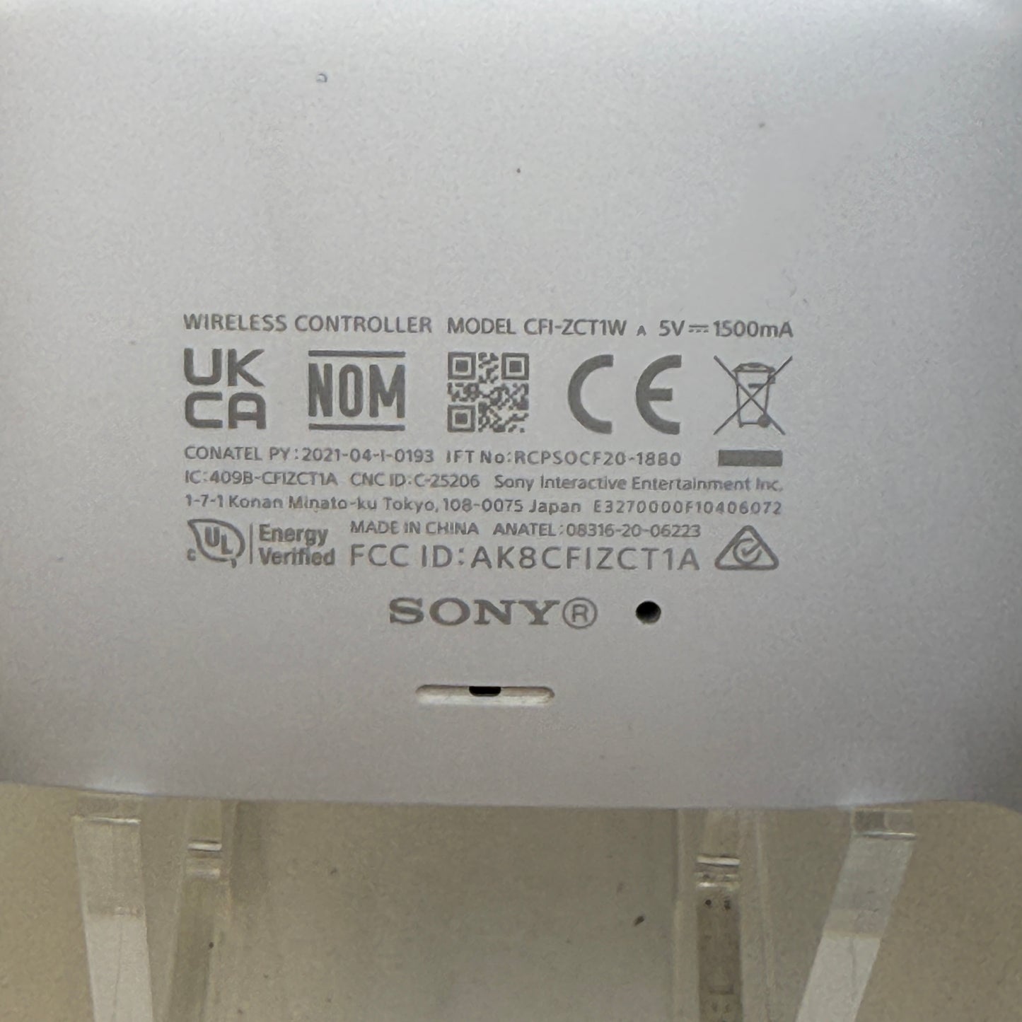 Sony PlayStation 5 PS5 DualSense Wireless Controller White CFI-ZCT1W