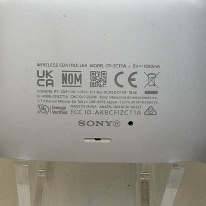 Sony PlayStation 5 PS5 DualSense Wireless Controller White CFI-ZCT1W