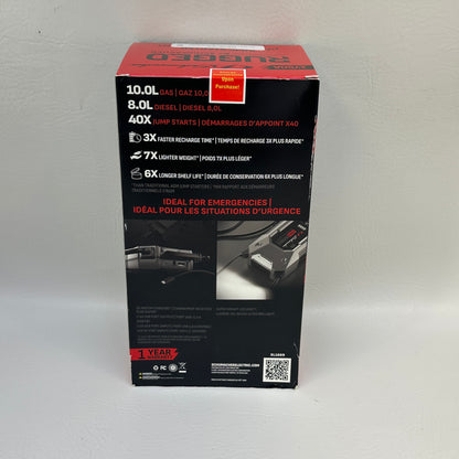 New Schumacher Electric Rugged 1750A Lithium Car Battery Jump Starter SL1669